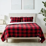 3 Pc Micromink Sherpa Bedding Set Ultra Soft All Season Warm Winter Comforter. Fixed Price $77.99.