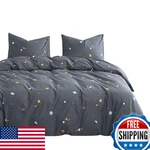 Wake In Cloud - Space Comforter Set 100 Cotton Fabric Constellation Cute Star. Fixed Price $67.51.