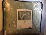 Spring Garden Embroidered Floral 4 Pc King Comforter Set Bedding By Royal Court. Fixed Price $298.95.