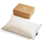 Pacific Coast Queen Size Down Pillow 100% Organic Cotton Shell, 650 Fill Power. Fixed Price $89.88.