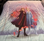 Disney Frozen 2 Reversible Comforter Twin / Full Elsa And Anna Bedroom Bedding. Fixed Price $38.88.