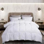 Martha Stewart White Goose Feather & Down Comforter 106" X 90" King New. Fixed Price $110.00.