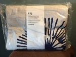 Nwt Full/queen Crate & Barrel Hanna Blue Floral Duvet Cover 92 X 96. Fixed Price $129.95.