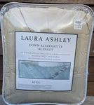 Laura Ashley Home King Down Alternative Comforter Biscuit New Vtg. Fixed Price $79.99.