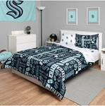 Foco Seattle Kraken Nhl Team Comforter Bedding 5 Piece Set Full Size Nip. Fixed Price $26.95.