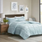 Madison Park Duke Luxe Faux Fur Reversible Comforter Set, Soft Plush Reverse,.... Fixed Price $85.34.