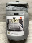 Ugg Corey Reversible 3-PC. Comforter Queen Set Seal Grey New. Fixed Price $114.99.