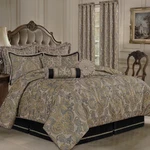 Loom And Mill Luxury 9PIECE Damask Comforter Sets, Vintage Jacquard King Size.... Fixed Price $133.08.