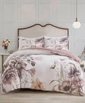 3PC Full/queen Maddy Cotton Printed Duvet Cover Set Blush - Madison Park New. Fixed Price $95.00.