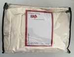 Tribeca Living Winter Cotton Flannel Solid Oversized 3-PC Duvet Set King Vanilla. Fixed Price $47.06.