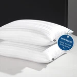 Downluxe Goose - Set Of Feather Pillows, Queen Size (20"X28"). Fixed Price $97.23.
