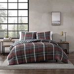 Eddie Bauer - Twin Comforter Set, Reversible Plaid Bedding With Matching Sham.... Fixed Price $47.91.