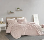 Intelligent Design Malea Full/queen Comforter 3 Piece Set Shag Pink. Fixed Price $69.99.