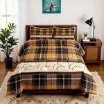 Ducks Silhouettes Kids Comforter King Size,cartoon Animals Cute Bedding Set,. Fixed Price $32.64.