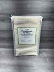 L.l. Bean 280-THREAD-COUNT Pima Cotton Percale Pillowcases King Cream Color New. Fixed Price $39.99.