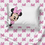 Disney World Minnie Mouse Twin Sheet 3 Piece Super Soft Bedding New. Fixed Price $19.99.