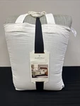 3PC King Reversible Comforter Set Green - Hearth & Hand With Magnolia. Fixed Price $97.17.
