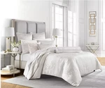 Hotel Collection Frosted Scroll Comforter, King. Fixed Price $200.00.