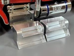 L&r Pair Aluminum Side Step Block Tamiya Rc 1/14 King Grand Hauler Globeliner. Fixed Price $59.00.