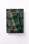 Brylanehome Bh Studio 4 Piece Microfleece Sheet Set - King, Green Plaid. Fixed Price $84.99.
