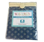 Waverly Euro Sham Blue Beige Medallion Moonlit Shadows Jewel Bohemian 26" X. Fixed Price $29.00.