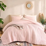 Weigelia Super-soft Micorfiber Comforter Set Queen Size Blush Pink Lightwei.... Fixed Price $51.76.