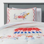 Full/queen Patisserie Scene Kids' Comforter Set - Pillowfort. Fixed Price $14.44.