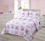 Kids Zone Princess Theme Quilt Bedspread Bedding Set Twin/full. Fixed Price $38.64.