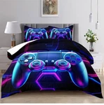 Gaming Comforter Unisex Teen Bedding Set Gamer All Twin. Fixed Price $28.70.