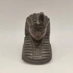 Vintage King Sculpture Bronze Paper Weight Tutankhamun Egyptian Pharoah. Fixed Price $24.73.