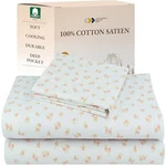Floral Set, 100% Cotton 12" Pocket & Twin 24 - Chic Print. Fixed Price $52.78.