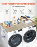 Washer Dryer Countertop, 54" X 27" Wooden And Oak. Fixed Price $94.41.