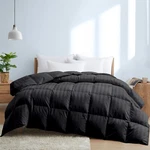 Best Gray Striped Cal King Size Egyptian Cotton Down Alternative Comforter. Fixed Price $136.45.
