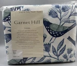Garnet Hill- Signature Bird Flannel Duvet Cover King/cal New. Fixed Price $125.00.