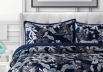 3PC Queen Pariza Printed Oversized Velvet Quilt Set. Fixed Price $64.95.