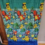 The Northwest Group Pokemon "first Starters" Twin Bed Comforter. Fixed Price $18.25.