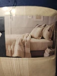 Fieldcrest Yarn-dyed Sour Cream Queen Comforter Set. Fixed Price $47.50.