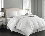 Luxury European White Down Comforter 500 Thread Count 100% Cotton Cover. Fixed Price $198.88.