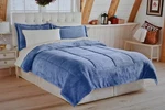 Brylanehome Microfleece Comforter Queen Carolina Blue 88" X. Fixed Price $28.35.