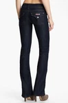 Nwt Hudson Finch Signature Boot Cut Jeans 28 Brand New Dark Blue Denim - W170DGC. Fixed Price $176.00.