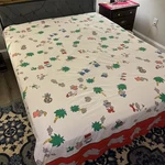 Vtg 80S Cannon Babar Elephant Twin Flat Sheet Excellent Condition Made Usa Rare. Fixed Price $34.99.