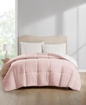 Home Design Lightweight Reversible Down Alternative Microfiber King Comforter. Fixed Price $25.20.