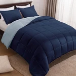 Beyond Basic King Comforter Set - Fluffy All Seasons Reversible Blue/sapphi.... Fixed Price $39.99.