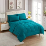 Sweet Home Collection 7 Piece Comforter Set Bag Solid Color All Season Soft D.... Fixed Price $57.89.