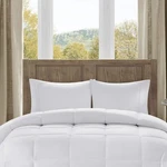 Madison Park Cotton Comforter Soft Breathable Lightweight Full/queen Size, White. Fixed Price $39.00.