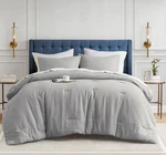 510 Design Mina 3-PIECE Light Grey Twin Waffle Weave Textured Comforter. Fixed Price $39.95.