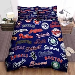 Mlb All Teams Logo Sheets Spread Duvet Cover Bedding Set. Fixed Price $80.99.