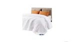 Bedsure Duvet Insert - Quilted Comforters Twin Size With Tabs Ivory. Fixed Price $15.00.