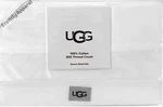 Ugg Iona Queen Sheet Set, 300 Thread Count, 100% Cotton, Bright White. Fixed Price $68.00.