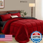 Fuanna Queen Comforter Set 7 Pieces Reversible Bed In Bag All Season. Fixed Price $42.30.